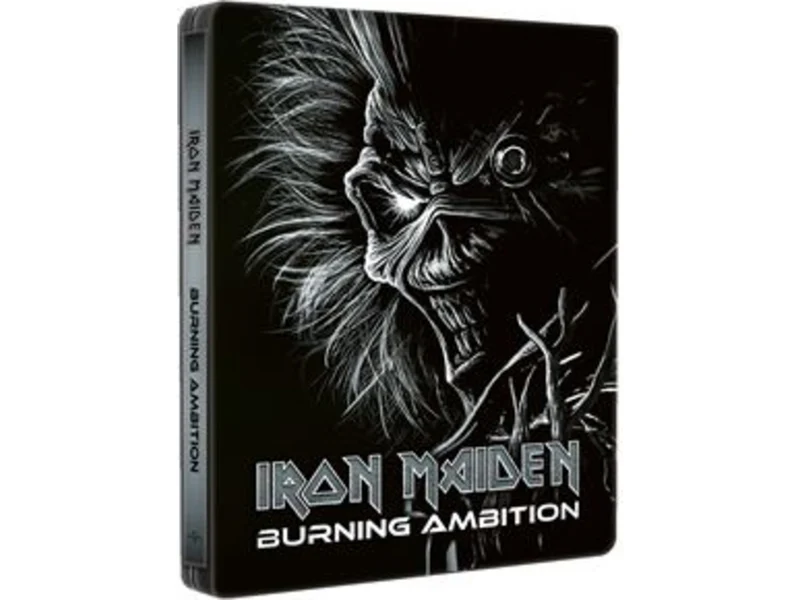 IRON MAIDEN : BURNING AMBITION - COMBO UHD 4K + BD - STEELBOOK