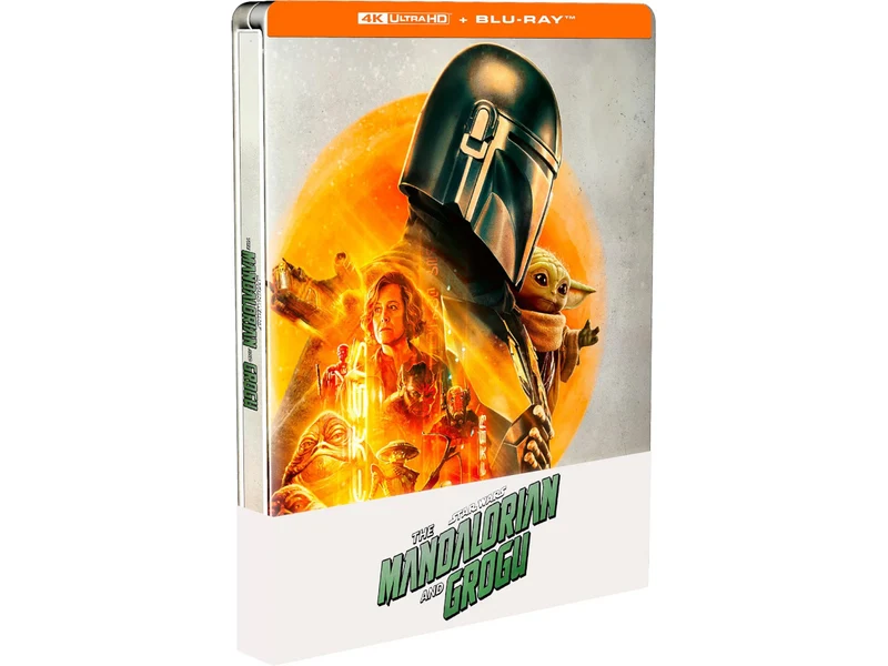 STAR WARS : THE MANDALORIAN AND GROGU - COMBO UHD 4K + BD - STEELBOOK - ÉDITION LIMITÉE