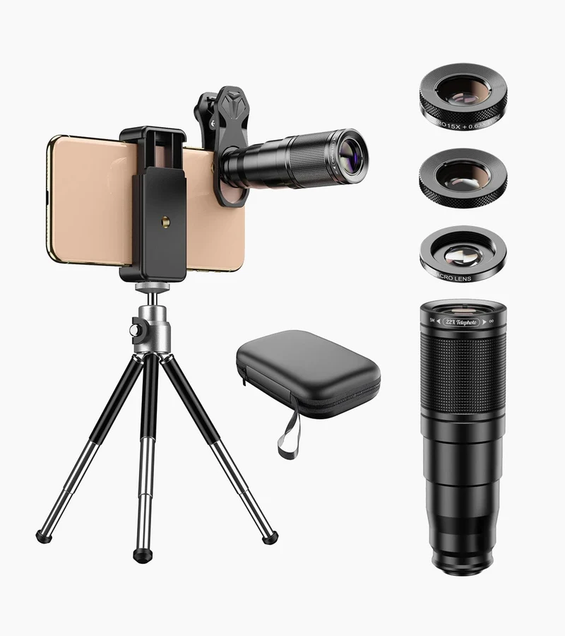 Kit d'objectifs pour téléphone 22X 10 en 1