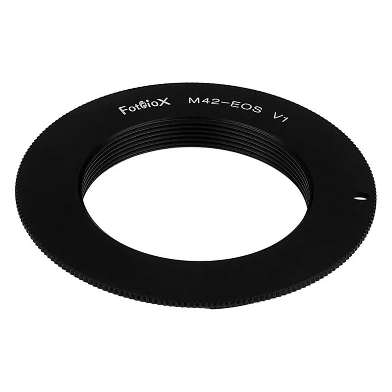 Fotodiox Adaptateur de monture d'objectif - Objectif SLR à vis M42 de type 1 à Canon EOS (EF, EF-S) montures (M42-EOS-V1-FC10)