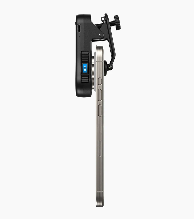 Microscope intelligent pour téléphone TriScope à triple grossissement (40X/80X/120X)
