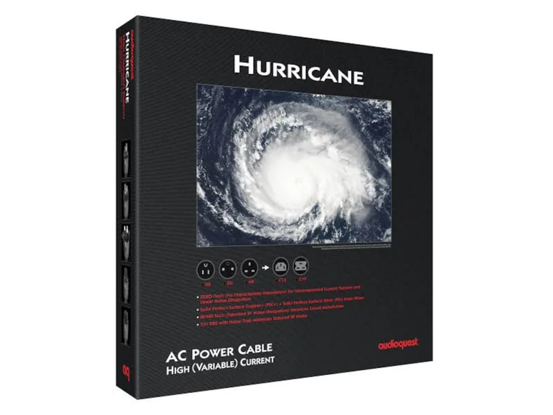 AUDIOQUEST NRG Hurricane HC EU IEC19