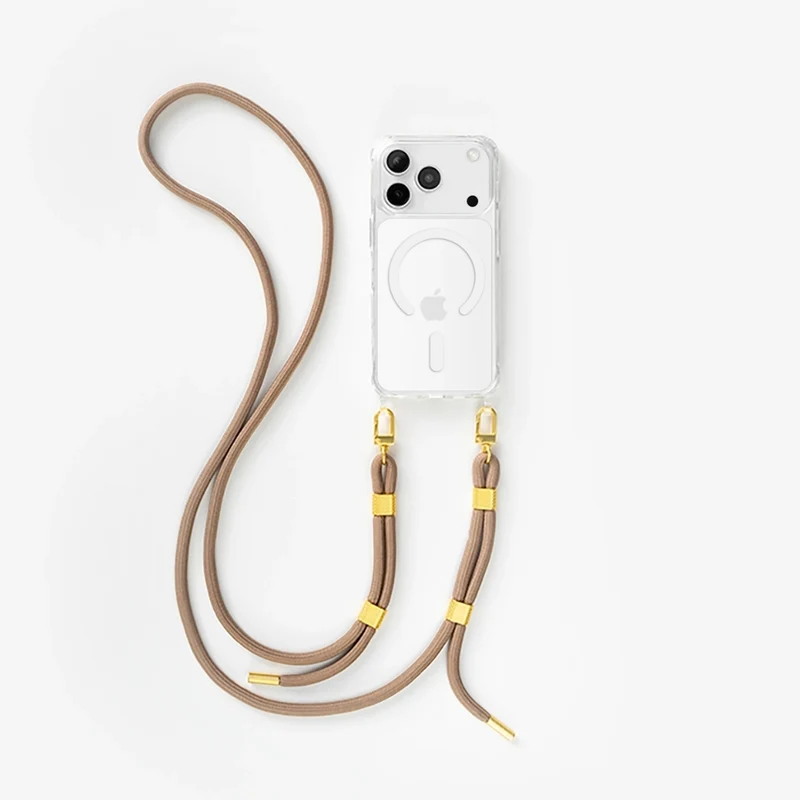 iPhone 17 Pro Chaîne pour téléphone portable Transparent MagSafe