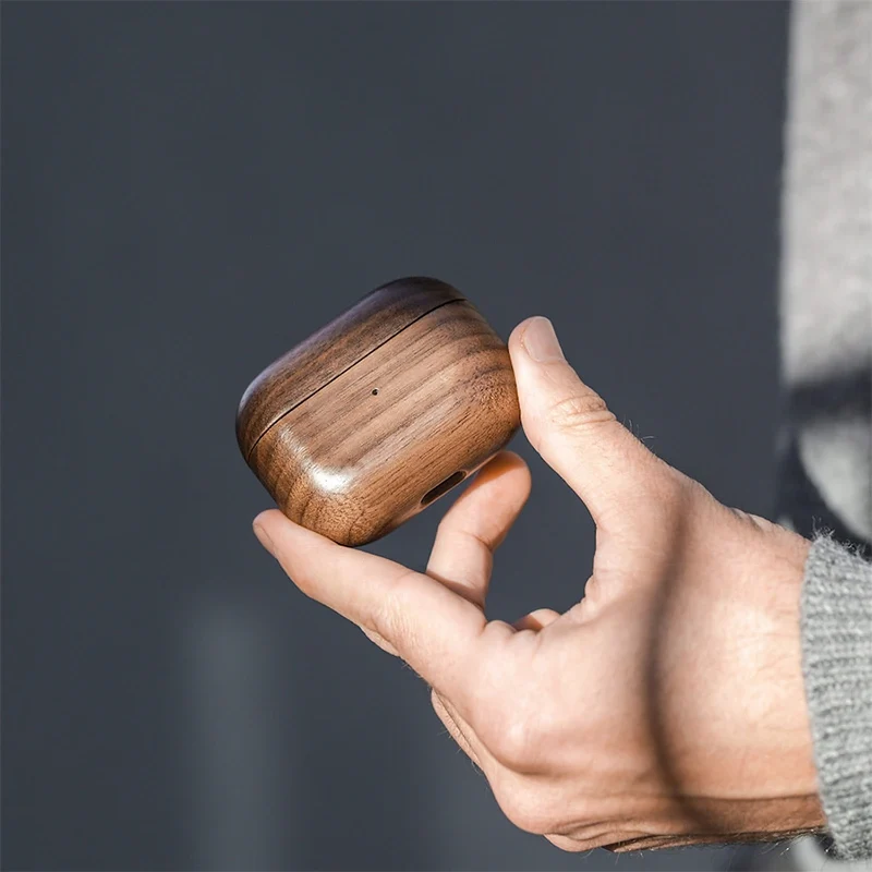 Airpods Pro étui en bois