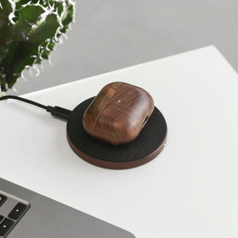 Airpods Pro étui en bois