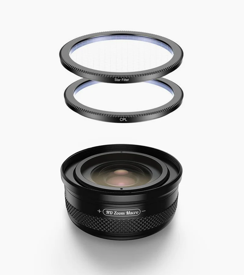 Objectif macro zoom 10-20X