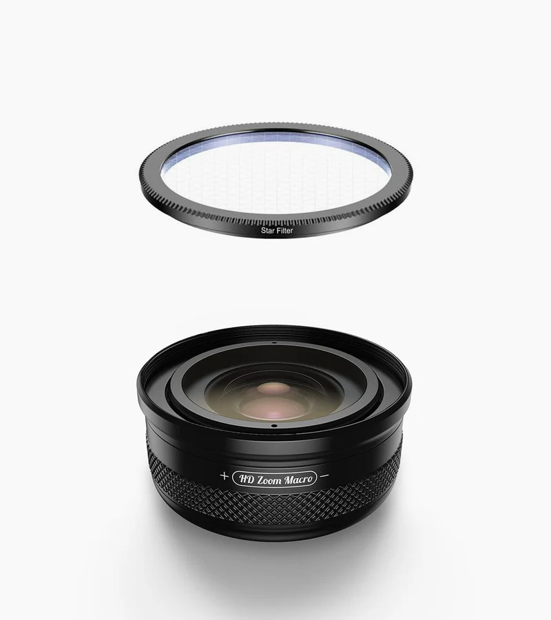 Objectif macro zoom 10-20X