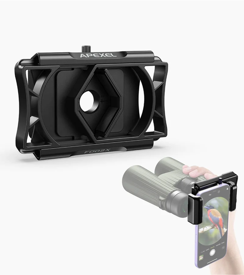 Adaptateur iPhone F002X pour jumelles/microscopes/télescopes