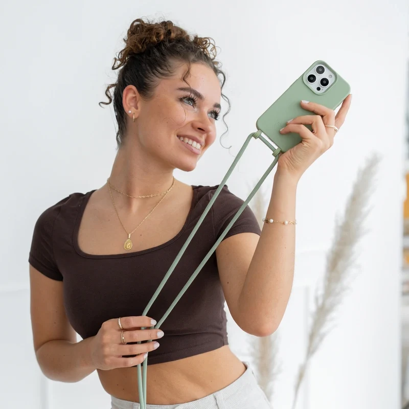 iPhone 16 Chaîne pour téléphone portable Amovible