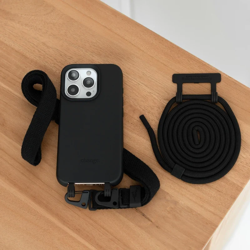 iPhone 15 Pro Max Housse pour téléphone portable avec bande