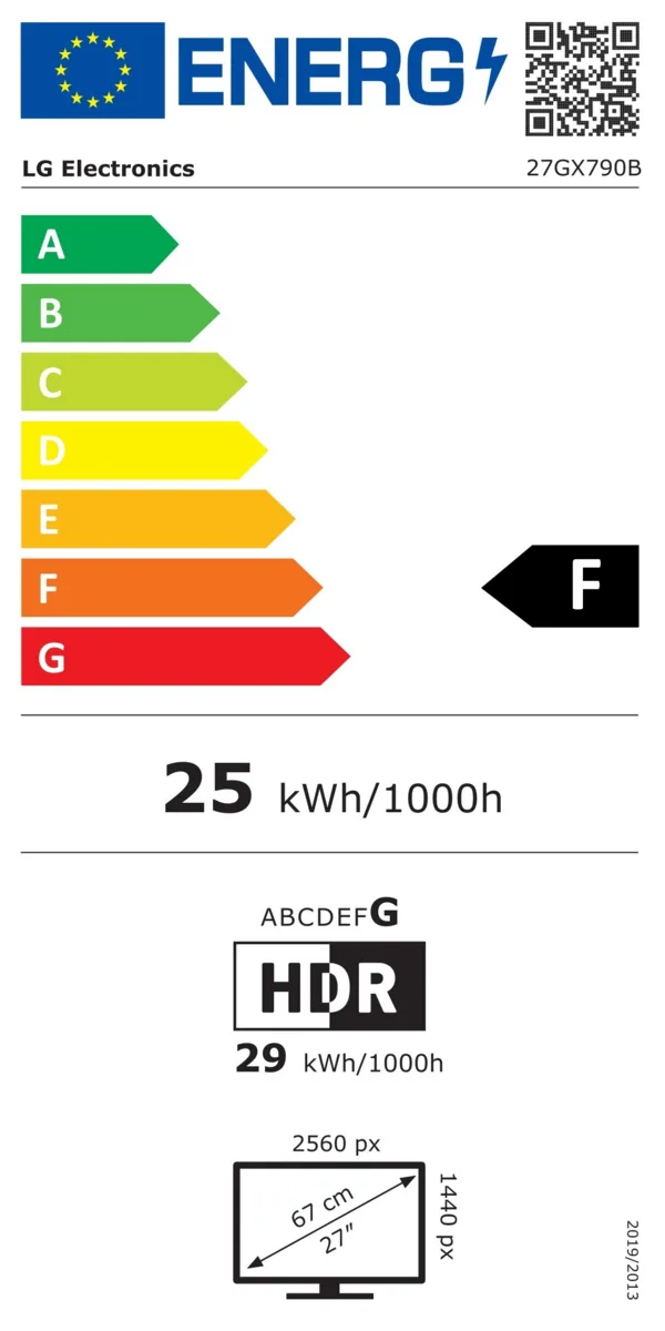 LG UltraGear OLED 27GX790B-B