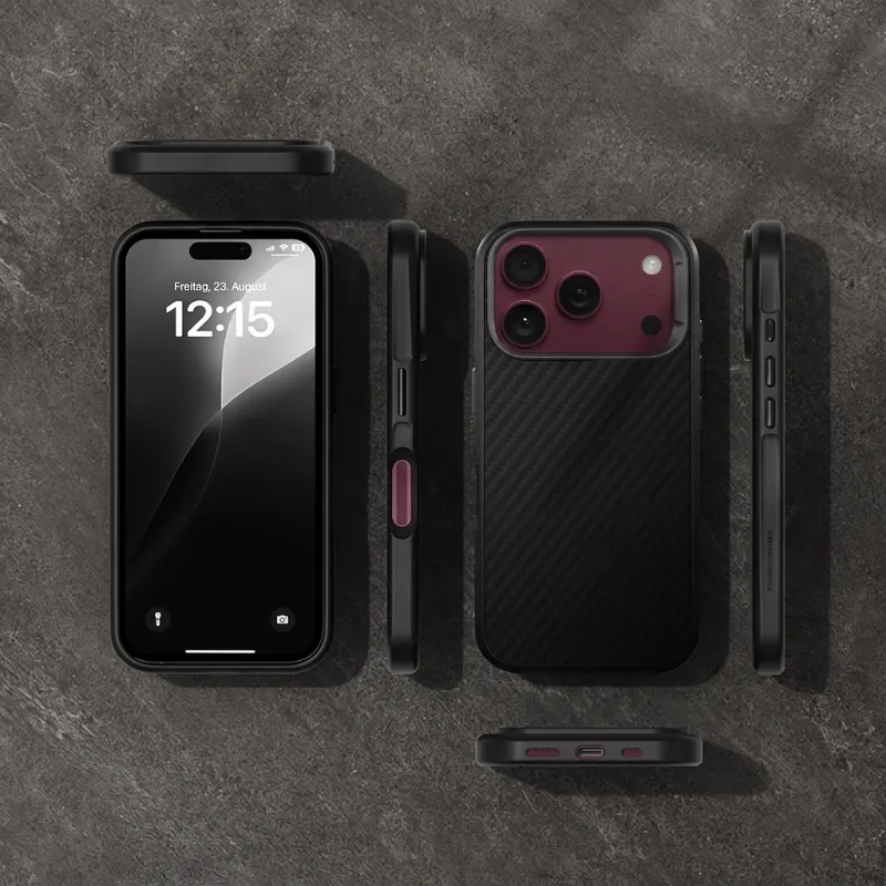 Carbon Case s de l'iPhone 18 Pro Max avec MagSafe