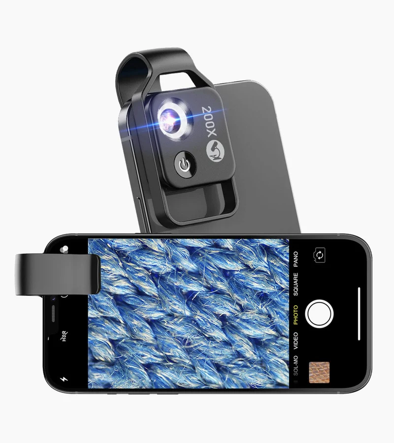 Microscope pour smartphone 200X