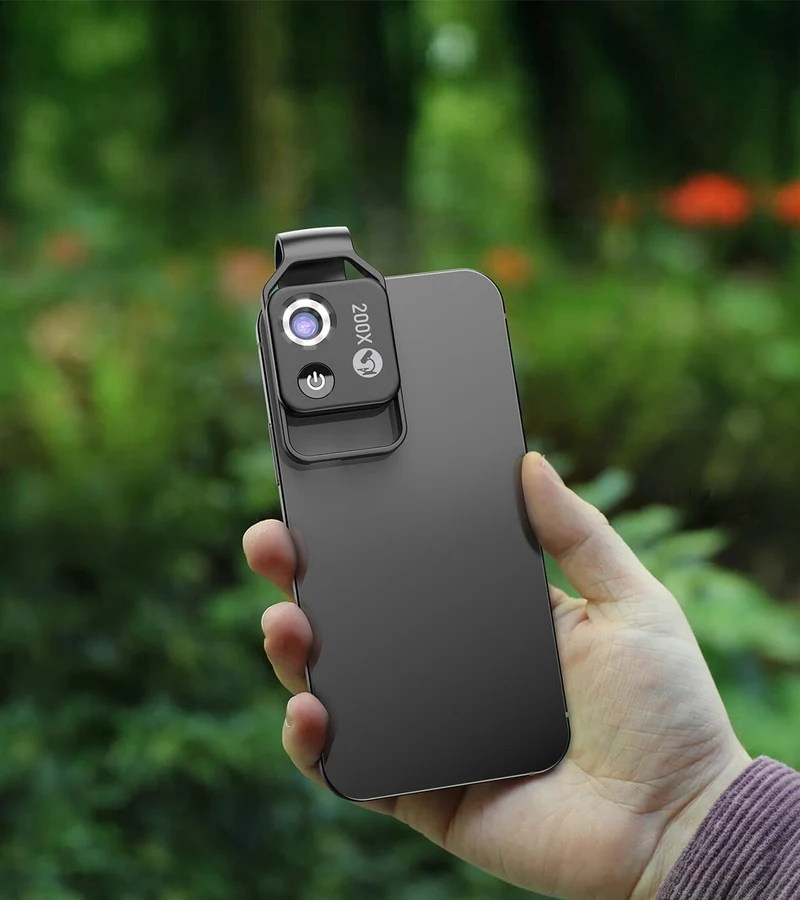 Microscope pour smartphone 200X