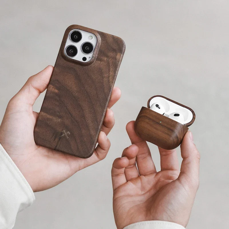 Étui pour Airpods en bois