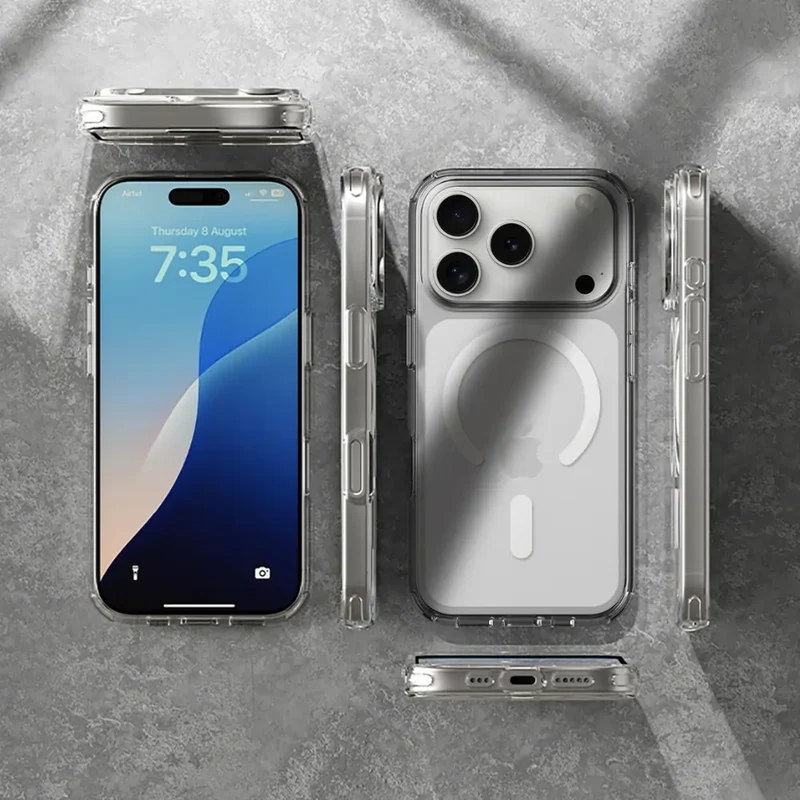 iPhone 17 Pro Clear Case avec MagSafe
