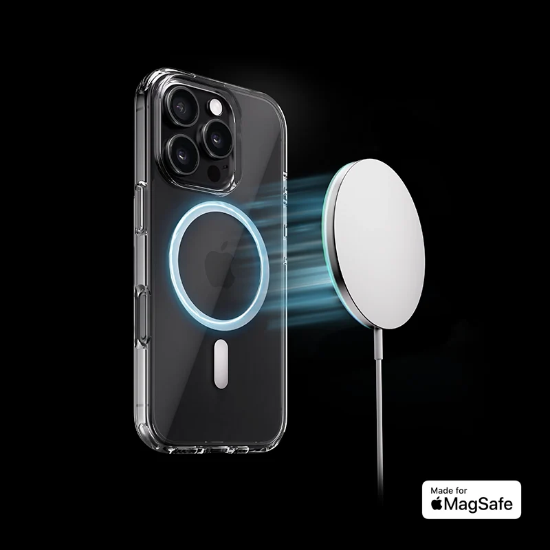 iPhone 17 Pro Clear Case avec MagSafe