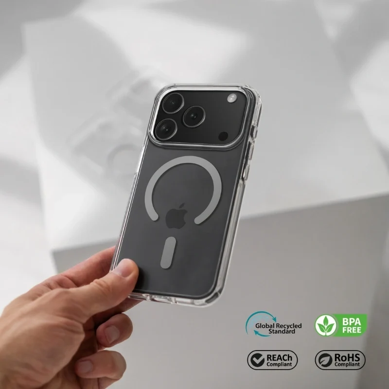 iPhone 17 Pro Clear Case avec MagSafe