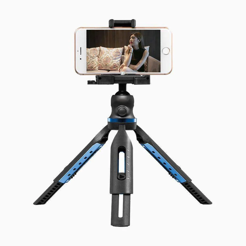 Mini trépied flexible et rétractable durable pour appareil photo reflex numérique de téléphone portable