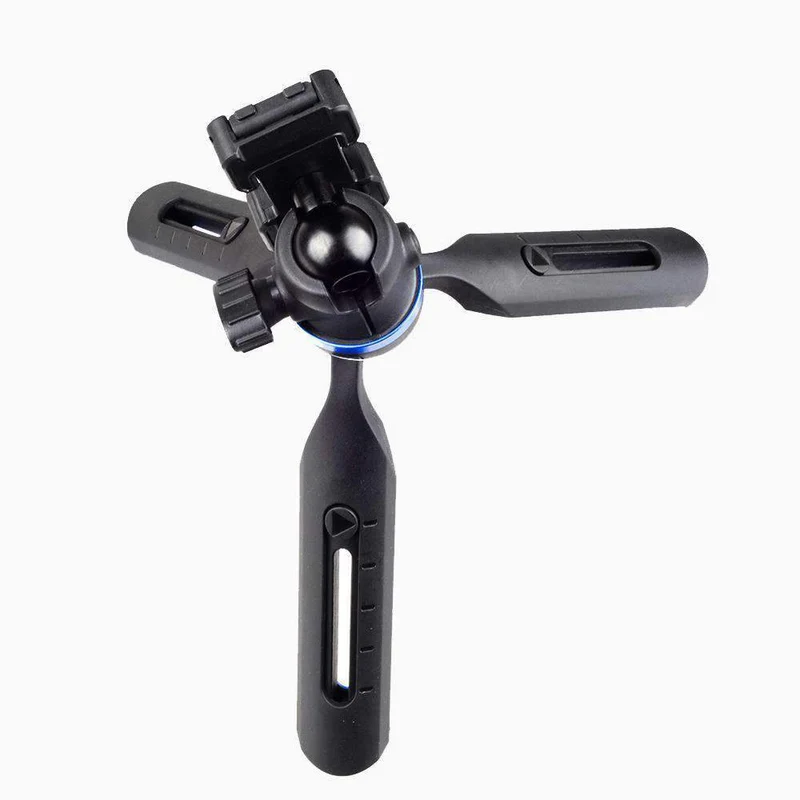 Mini trépied flexible et rétractable durable pour appareil photo reflex numérique de téléphone portable