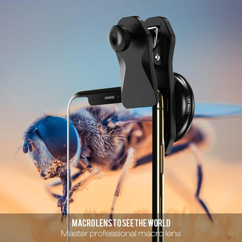 Objectif macro de téléphone HD 10x
