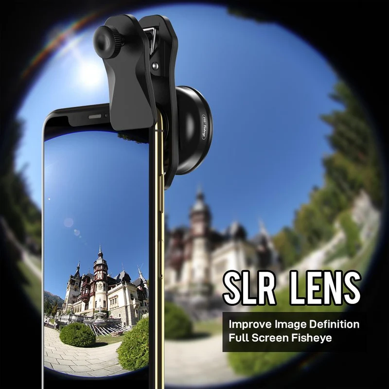 Objectif Super Fisheye 195°