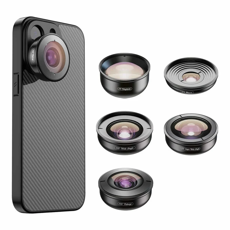 Kit d'objectif professionnel 4K HD 5 en 1