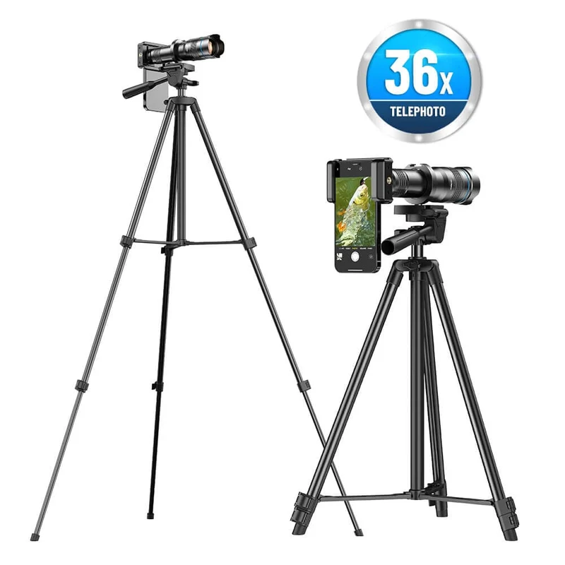 Kit téléobjectif 36x amélioré pour smartphone