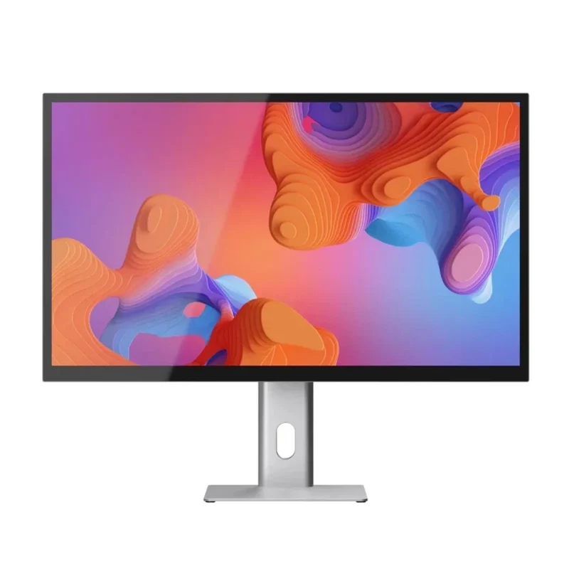 Alogic Aspekt 32" 4K UHD Moniteur Dock avec Support Raise – Argent Mat