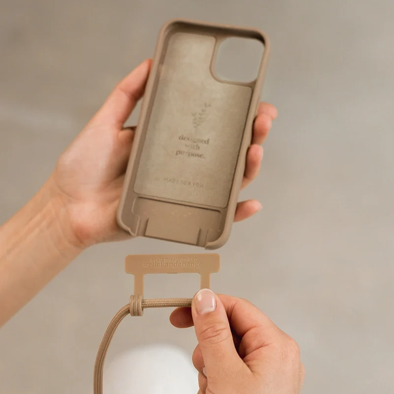 iPhone 16e Coque avec cordon amovible