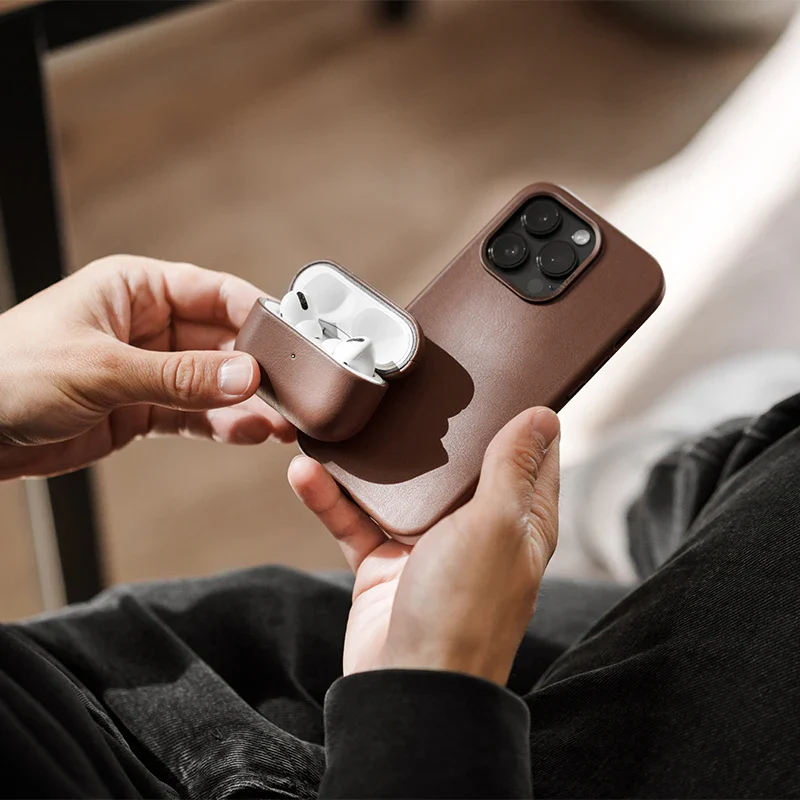 AirPods 3 Housse en cuir Vegan