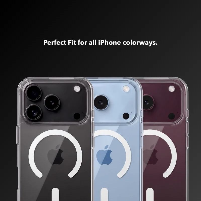 Clear Case s de l'iPhone 18 Pro Max avec MagSafe