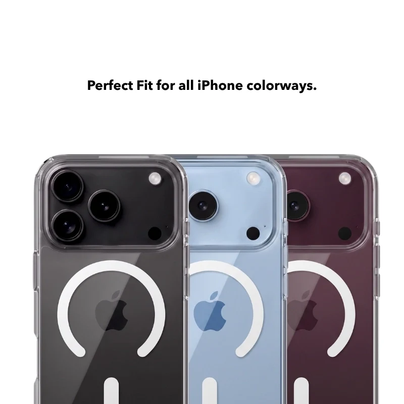 Clear Case s de l'iPhone 18 Pro avec MagSafe