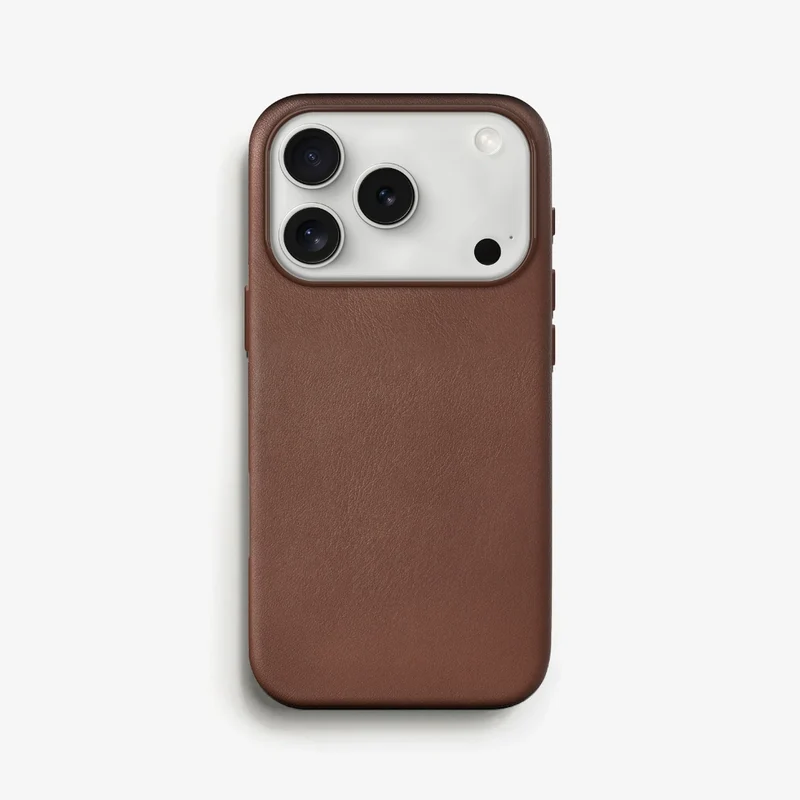iPhone 17 Pro étui en cuir Vegan