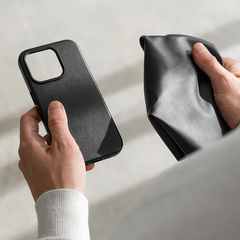 iPhone 17 Housse en cuir Vegan