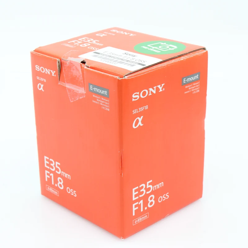 Sony E 35mm f/1.8 OSS occasion