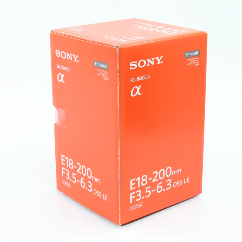 Sony E 18-200mm f/3.5-6.3 OSS LE occasion