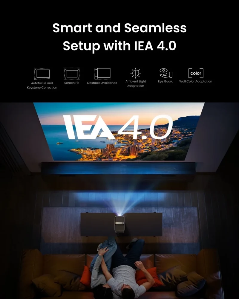 Soundcore Nebula Cosmos 4K SE + Mallette de transport