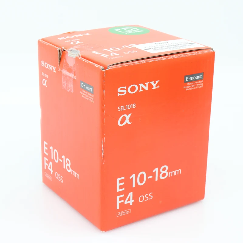 Sony E 10-18mm f/4 OSS occasion