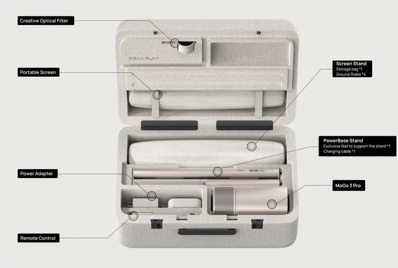 Xgimi Pack Outdoor MoGo 3 Pro