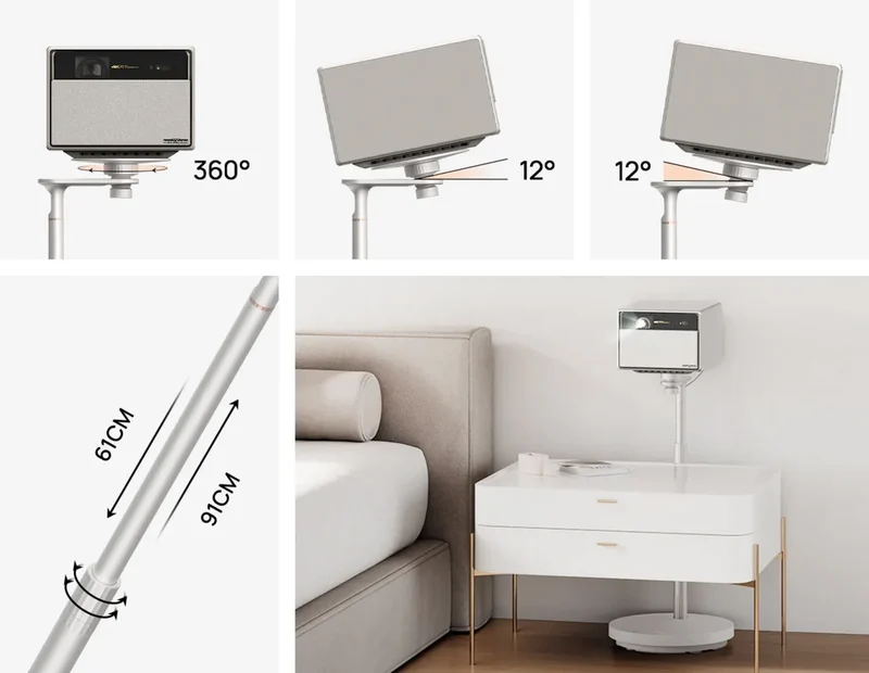 Xgimi Horizon Ultra + Pied de sol Floor Stand Ultra (F069S)