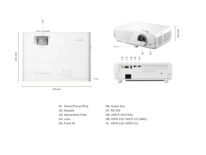 ViewSonic LX750-4KB
