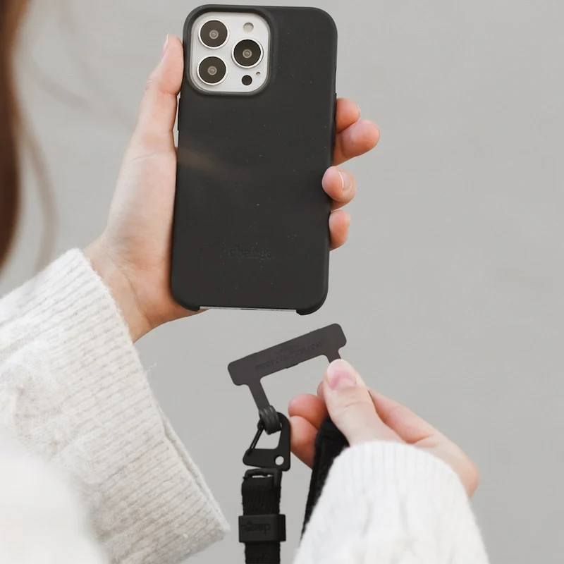 Étui pour téléphone portable iPhone 15 Pro avec bande