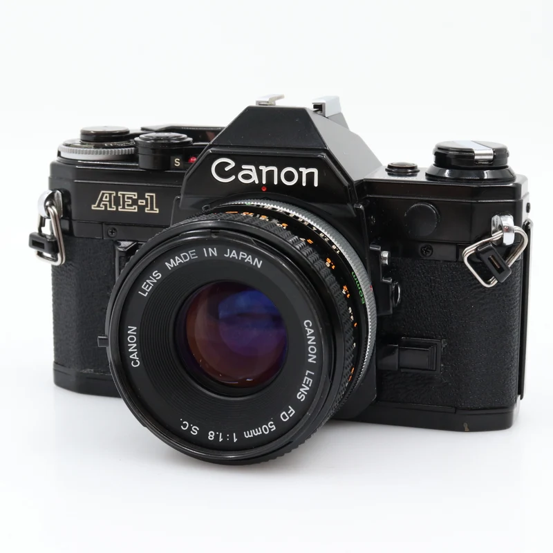 Canon AE-1 + FD 50mm f/1.8 S.C. (II) occasion