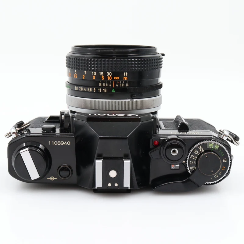 Canon AE-1 + FD 50mm f/1.8 S.C. (II) occasion