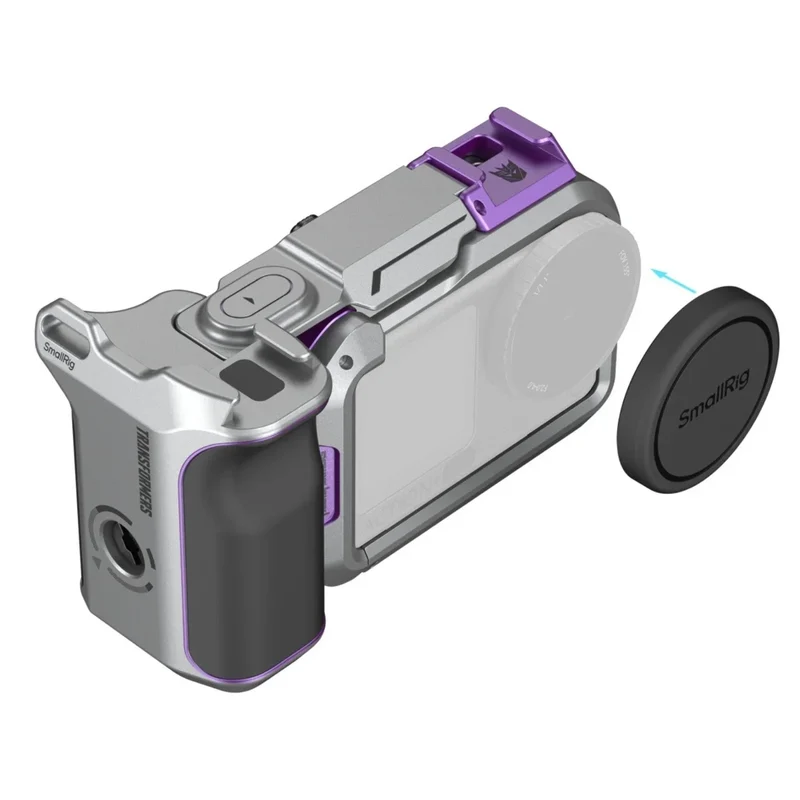 SmallRig 6367 Modular Street Photography Cage Kit for DJI Osmo Action 6 (Megatron Edition)
