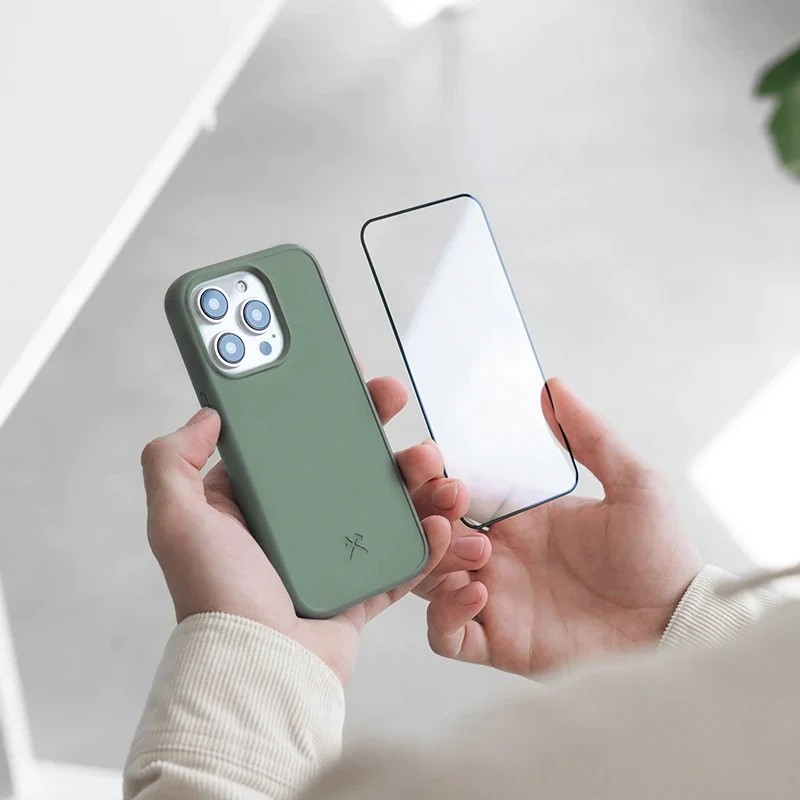 Verre blindé 3D (2 pièces) - iPhone 15 Pro