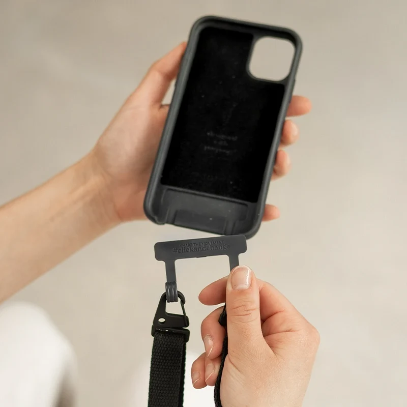 Étui pour téléphone portable iPhone 15 avec bande