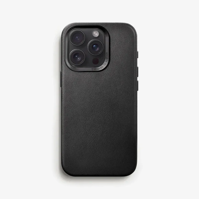 iPhone 15 Pro Max Housse en cuir Vegan