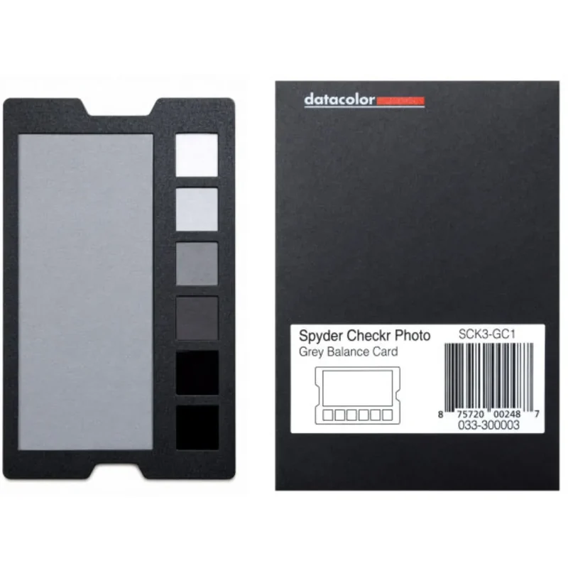 Datacolor Spyder Checkr Photo Grey Balance Card